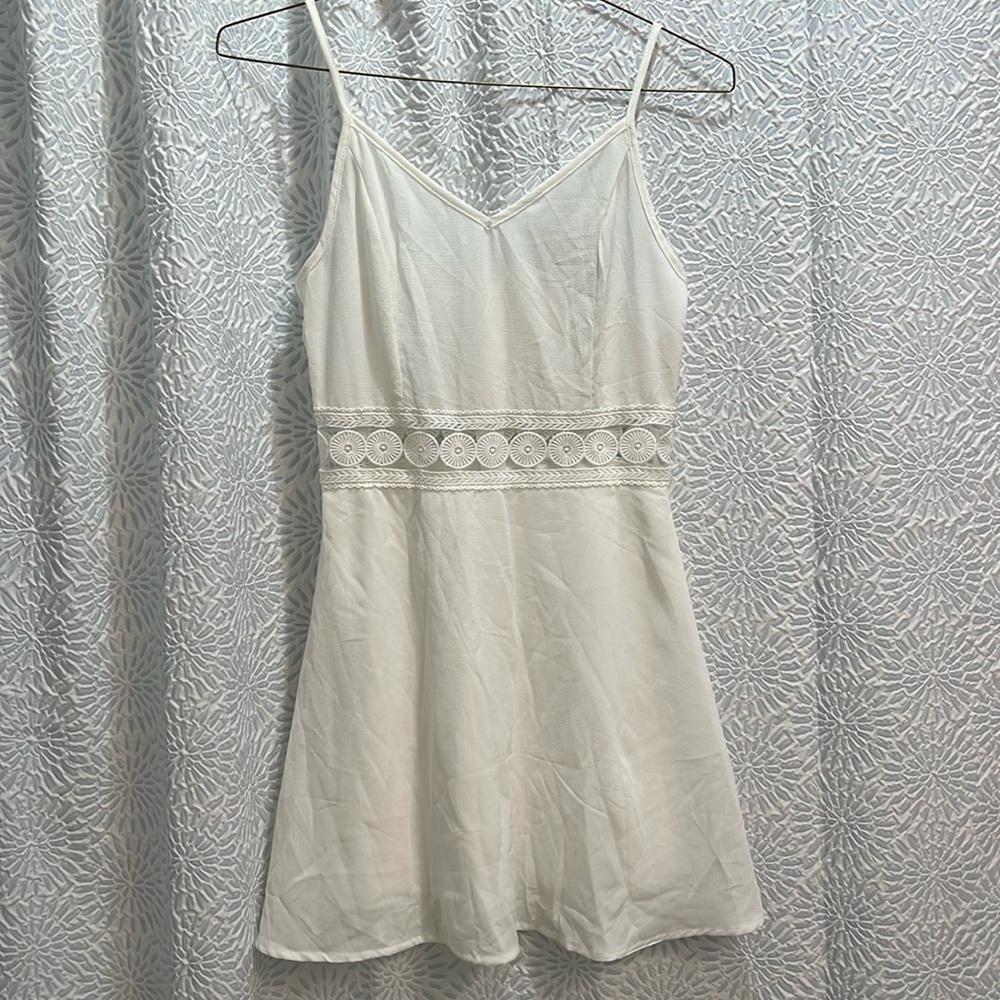 Never worn SHEIN white dress with cutouts in the middle